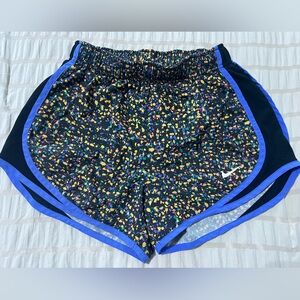 Nike Black Dri-FIT Shorts with Colorful Trim